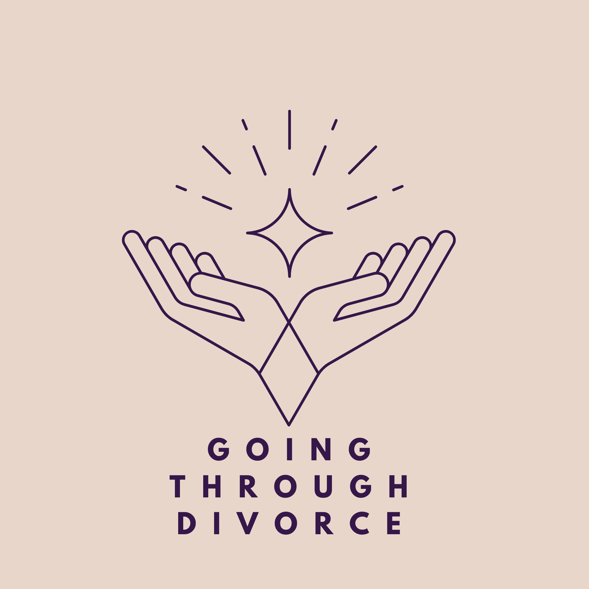 Going through divorce logo