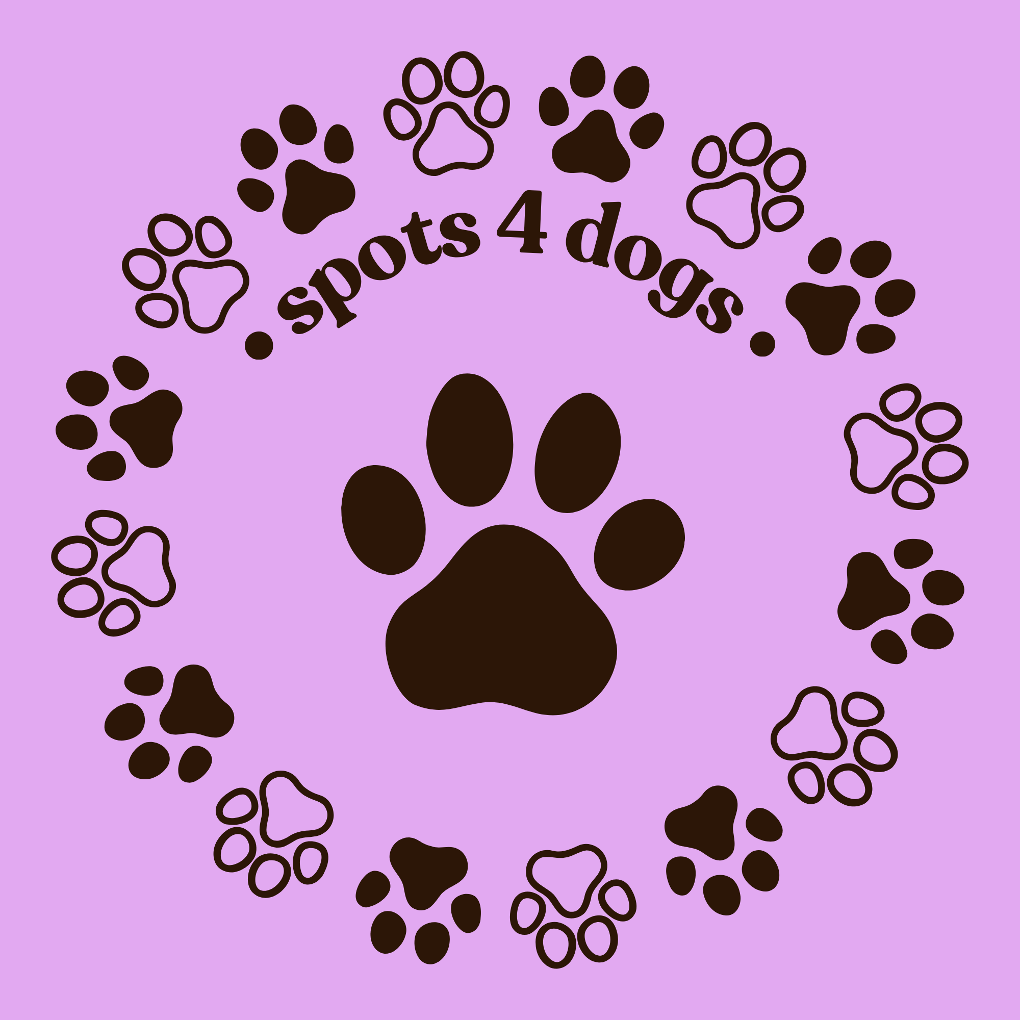 Spots for Dogs logo