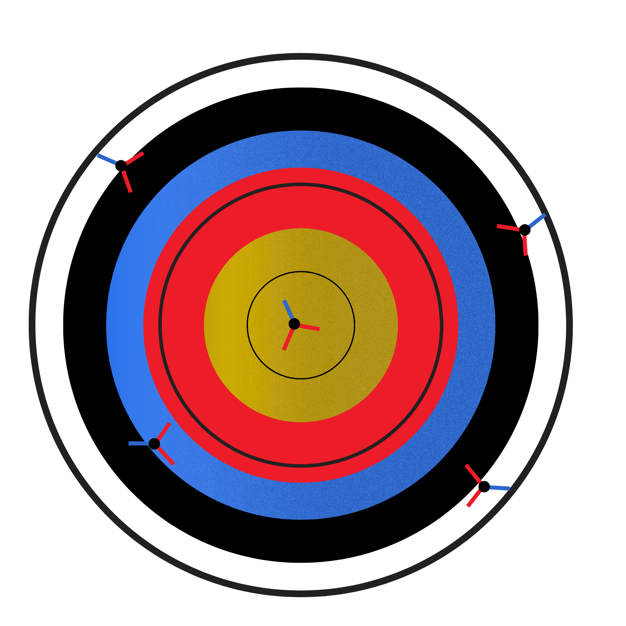 Arrow to the Knee Archery's logo
