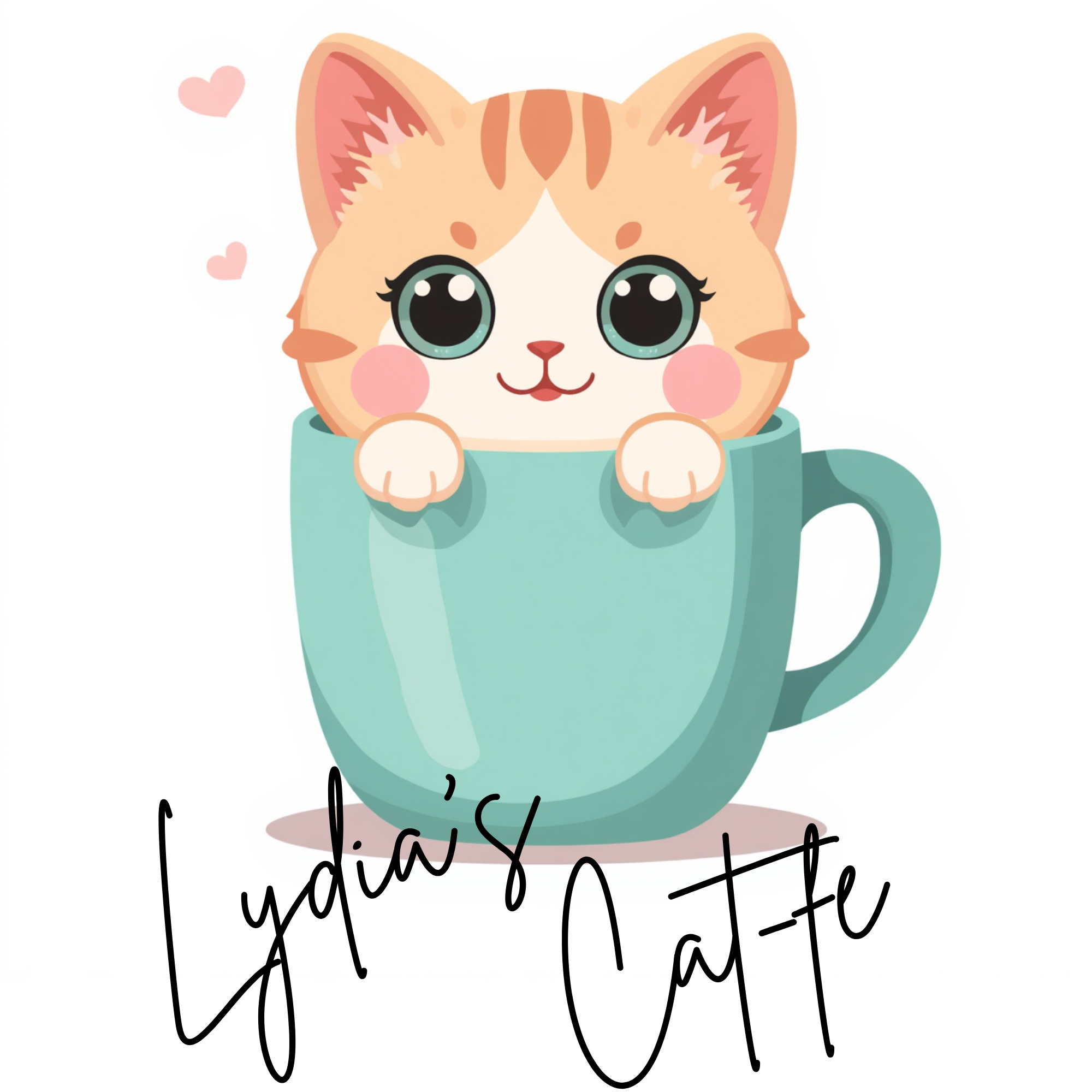 Lydia's Cat-fe Logo